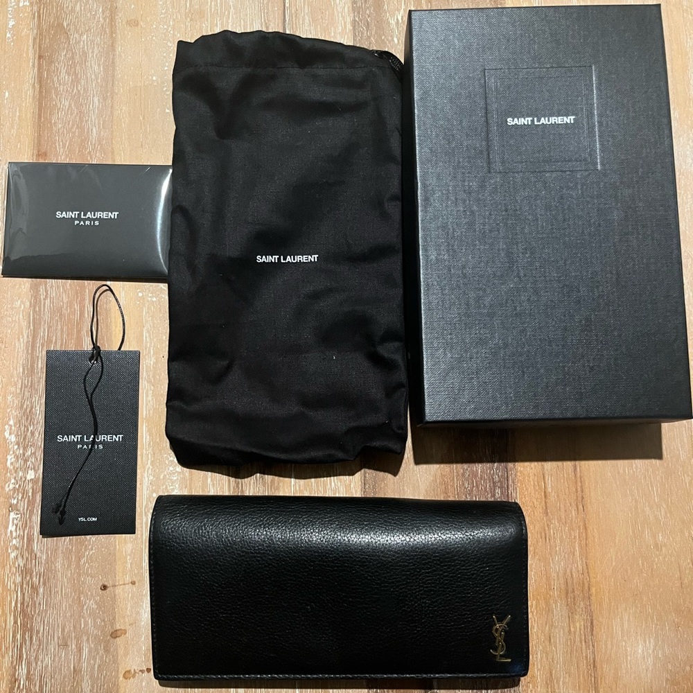 YSL Leather Wallet